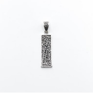 Pandantiv placuta cruce mst Argint