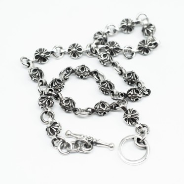 Lant cruci gotice rotunde Argint