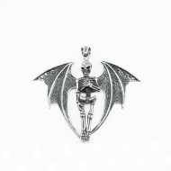 Pandantiv schelet inaripat flexibil Argint