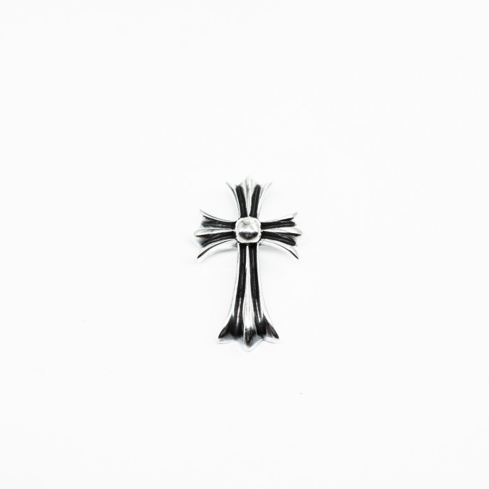 Pandantiv gotic cruce bulina s Argint