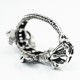 Bratara fixa schelet de pantera Argint