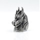 Inel cap dragon inalt Argint