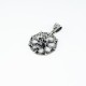 Pandantiv sabii cap de mort Argint