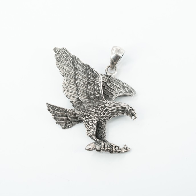 Pandantiv vultur peste Argint