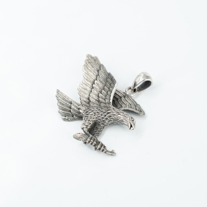 Pandantiv vultur peste Argint