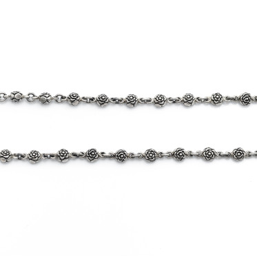 Colier floare de lotus Argint