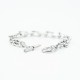 Bratara flexibila zabale L Argint
