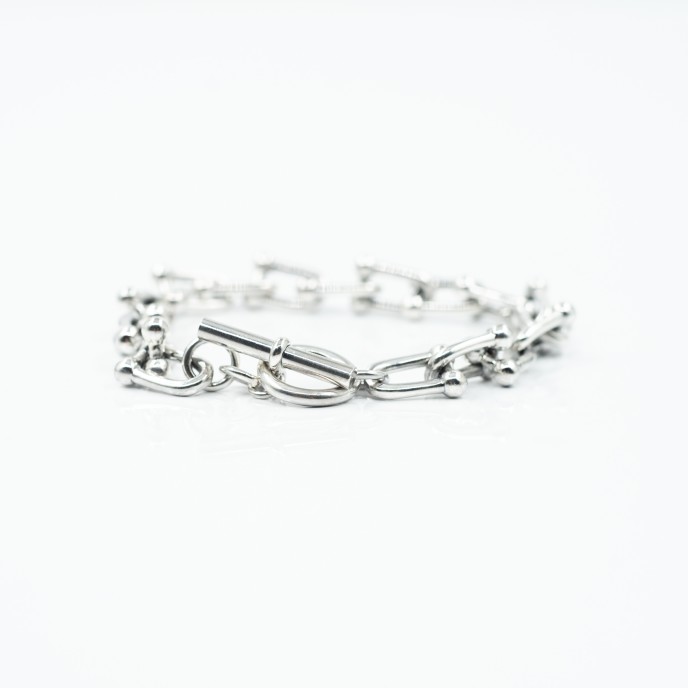 Bratara flexibila zabale L Argint