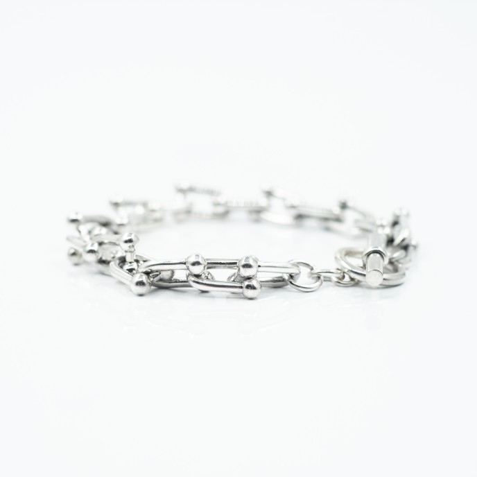 Bratara flexibila zabale L Argint