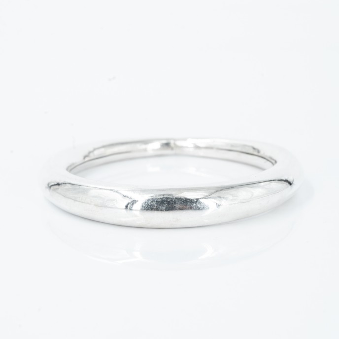 Bratara fixa rotunda descrescatoare Argint
