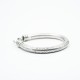 Bratara sarpe India 7.3mm Argint