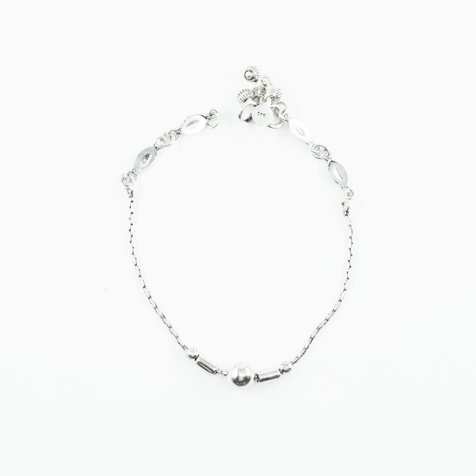 Bratara picior cilindrii si bile Argint