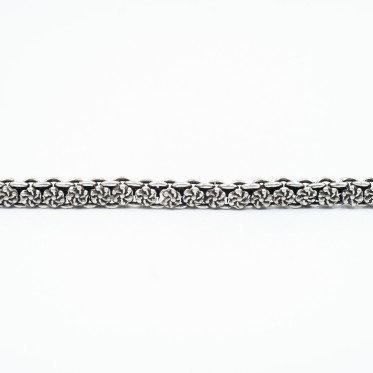 Bratara flexibila model morisca Argint