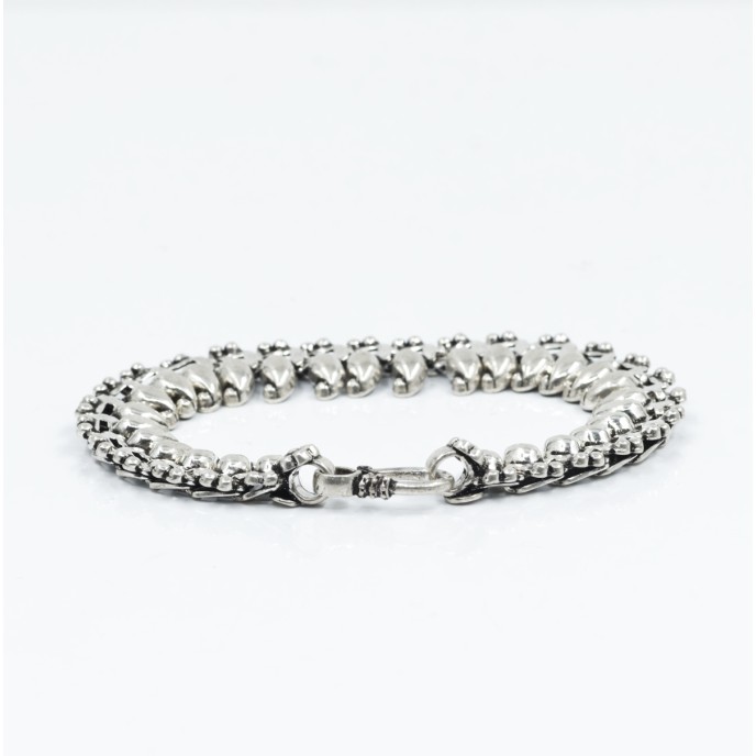 Bratara flexibila picaturi Argint