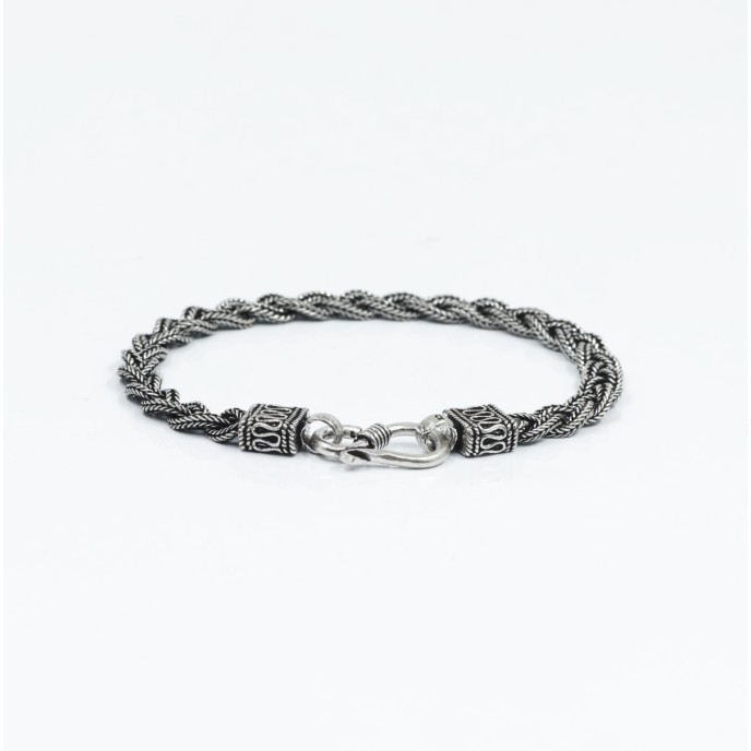 Bratara impletitura spic s Argint