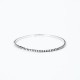 Bratara fixa circulara model buline Argint