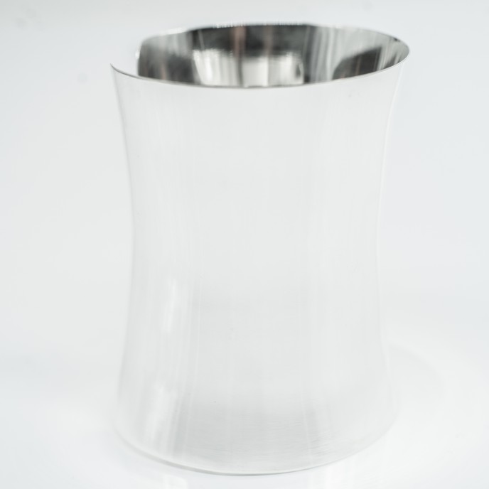 Bratara fixa lata 8 cm Argint