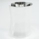 Bratara fixa lata 8 cm Argint