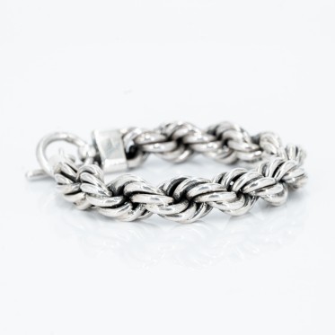 Bratara masiva sfoara Argint