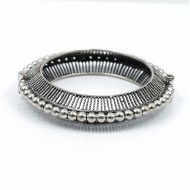 Bratara fixa conica bile Argint