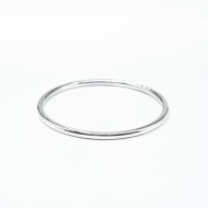 Bratara fixa circulara 4mm Argint