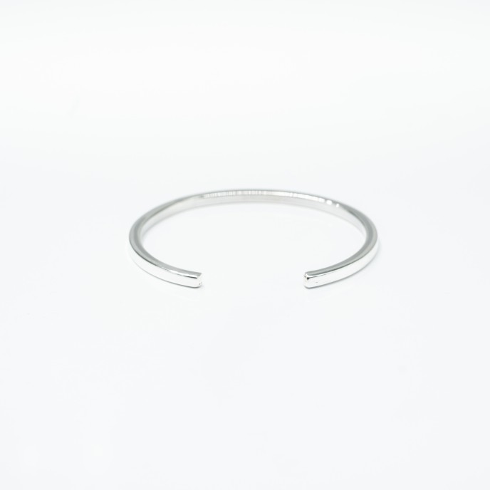 Bratara fixa patrata 3mm Argint