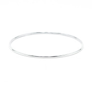Bratara fixa circulara 2*65mm Argint