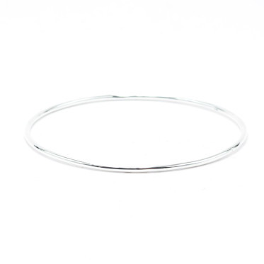 Bratara fixa circulara 2*67mm Argint