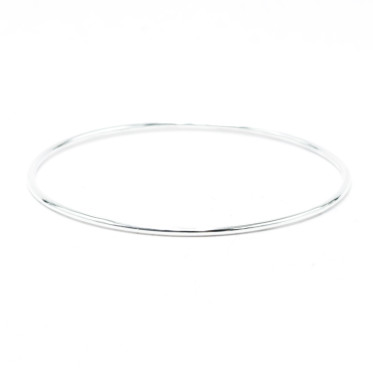 Bratara fixa circulara 2*70mm Argint
