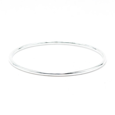 Bratara fixa circulara 3*67mm Argint