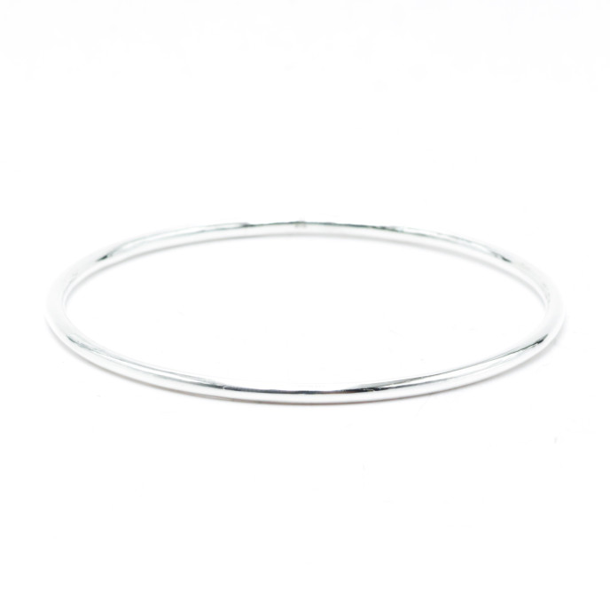 Bratara fixa circulara 3*67mm Argint