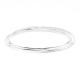 Bratara fixa rotunda semicerc 2*3*67mm Argint
