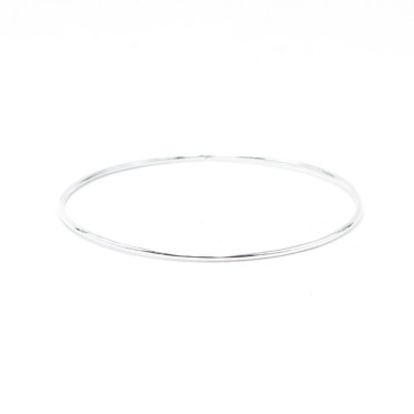 Bratara fixa circulara 1.5*60mm Argint