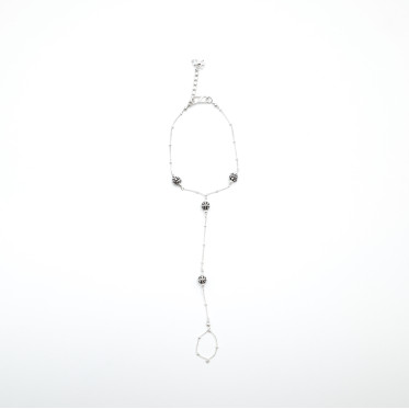 Bratara cu inel bulbi teposi Argint