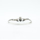 Bratara fixa simbol Claddagh Argint