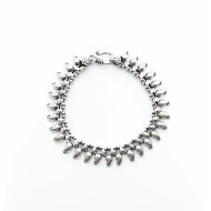 Bratara flexibila picaturi Argint