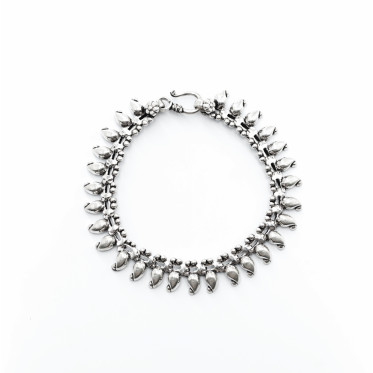 Bratara flexibila picaturi Argint