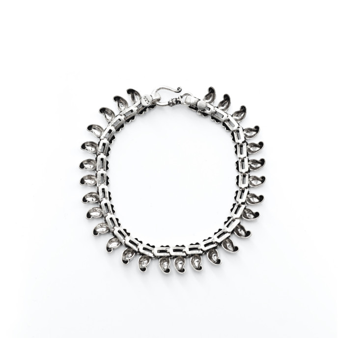 Bratara flexibila picaturi Argint