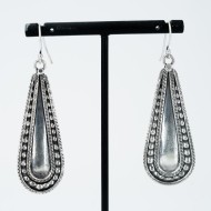Cercei lungi lacrima picaturi Argint