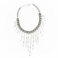 Colier India picaturi Argint