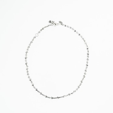 Colier zaruri cruce si coronita Argint