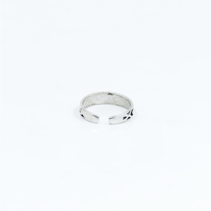 Inel picior model pestisori Argint