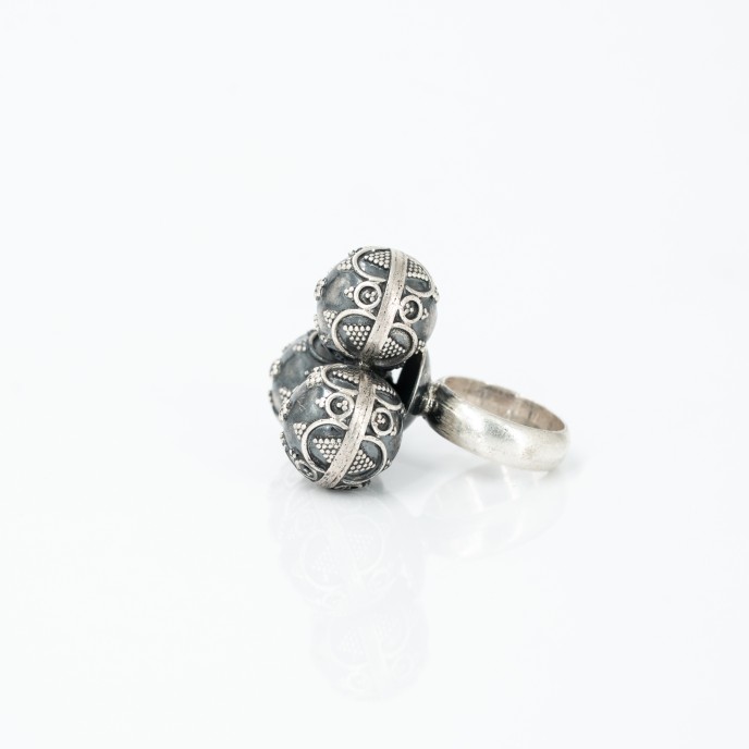 Inel cheama ingerii triplu Argint