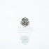 Inel xs oval floare topaz mistic Argint
