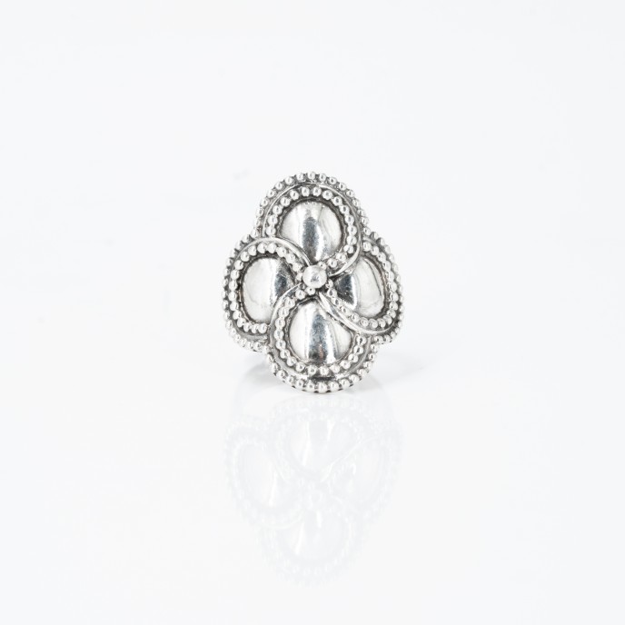 Inel India patru bule Argint