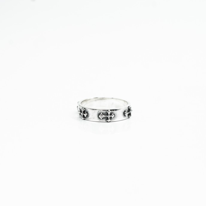 Verigheta cruce lunga Argint