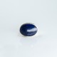 Inel oval piatra naturala lapis-lazuli Argint