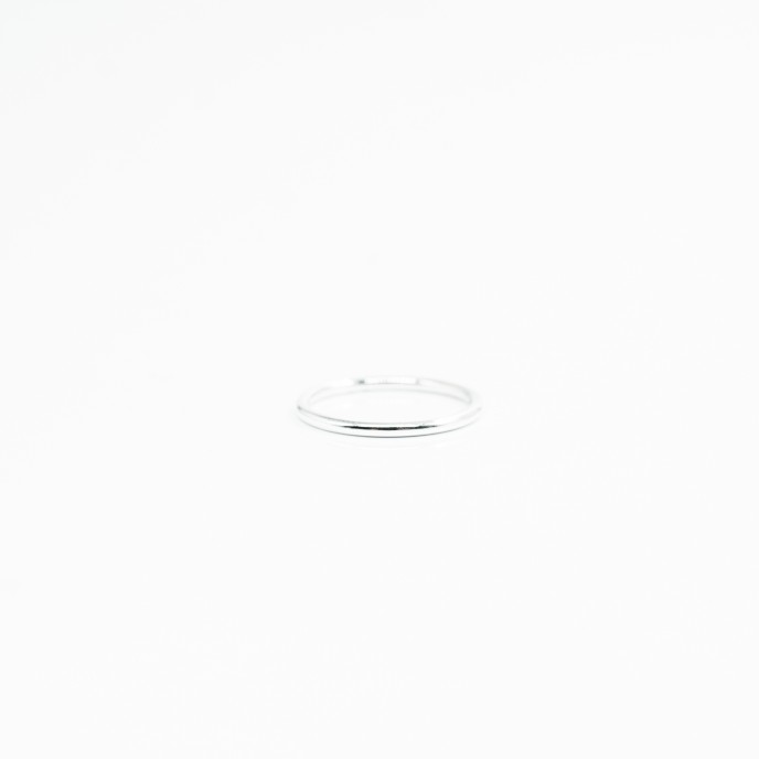 Verigheta simpla rotunda 2mm Argint