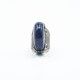 Inel oval tuguiat lapis lazuli Argint