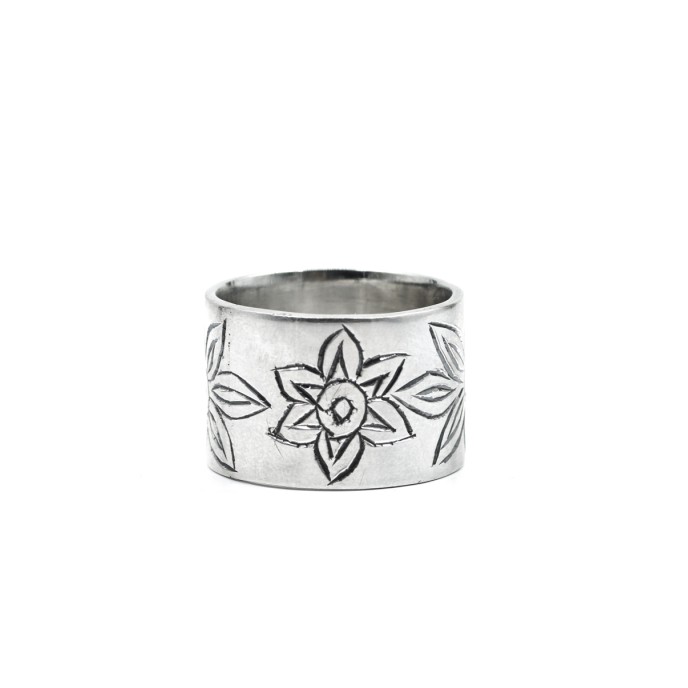 Verigheta lata narcise Argint